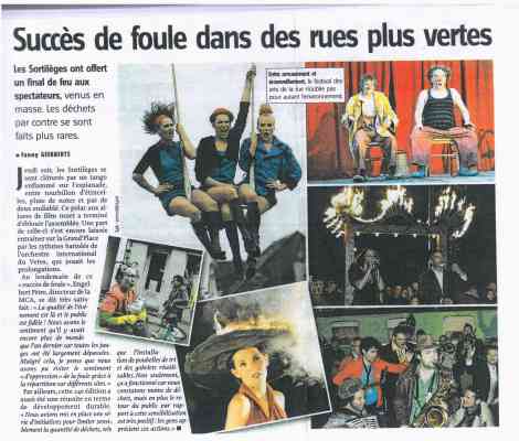 succès de foule dans des rues plus vertes