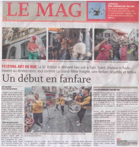 Le nouvelliste, 7, 8 et 9 juin 14